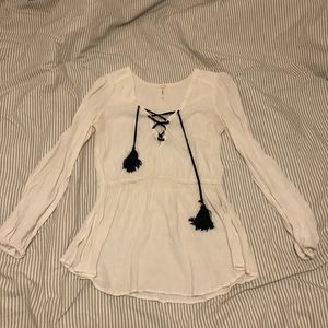 Free People Peasant Blouse